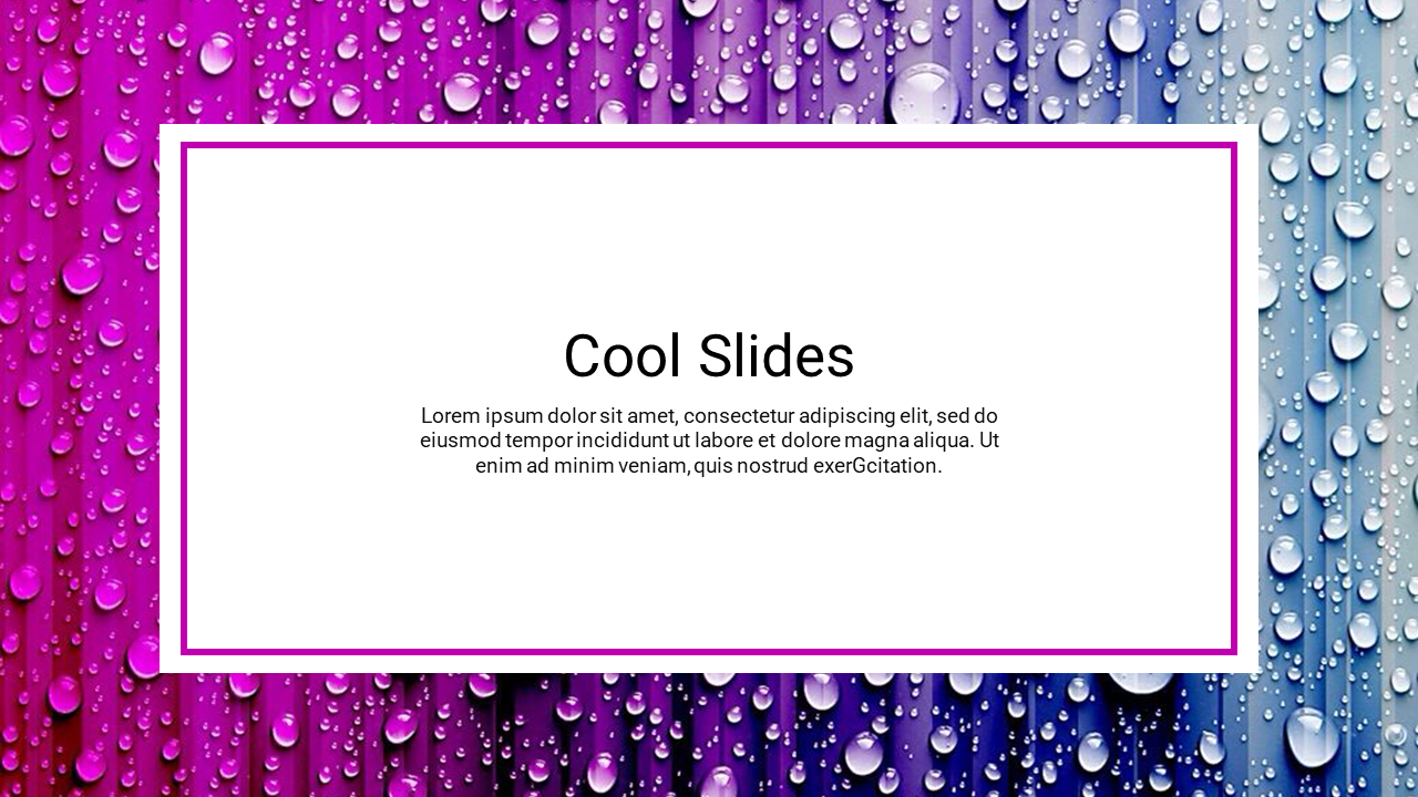 Cool Google Slides